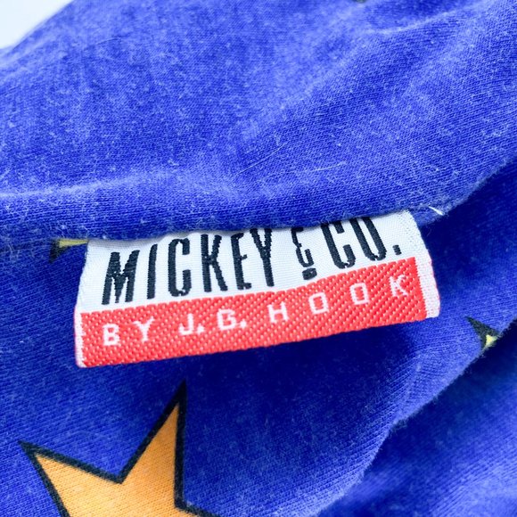 RARE! Mickey & Co by J.G. Hook One Size Fits All Reversible Oversized Sweatshirt - Picture 3 of 15